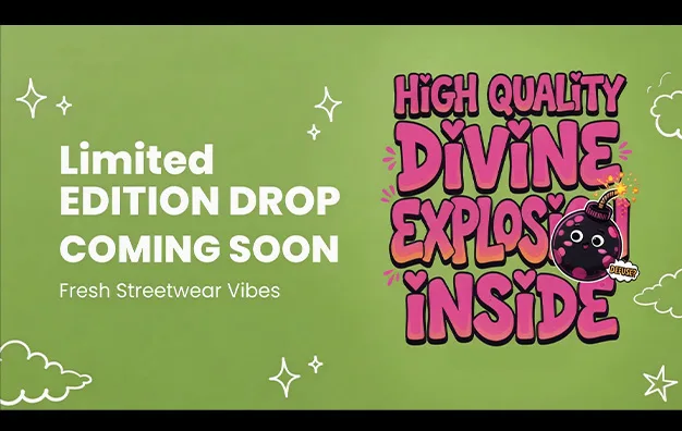 COMING SOON
Limited Edition MERCH Drop 